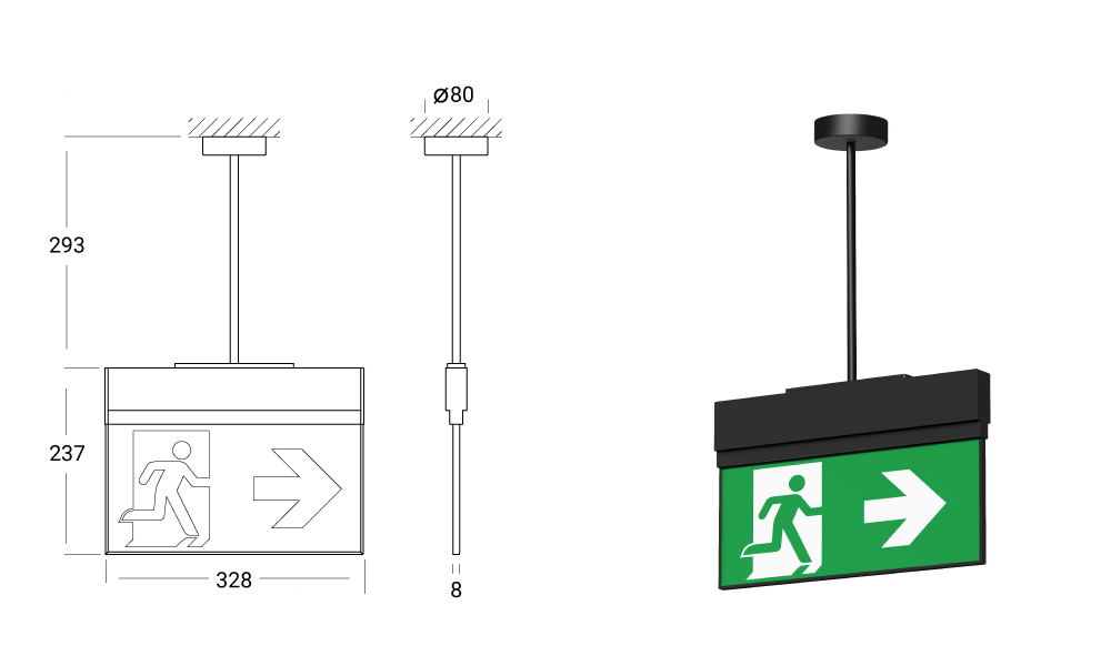 VDC señalizacion de emergencia