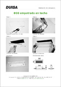 ECO<br>Encastrement plafond